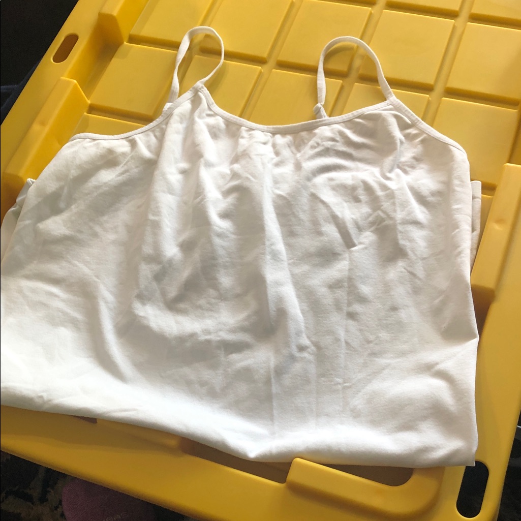 Mossimo Supply Co. White Spaghetti-Strap Cami